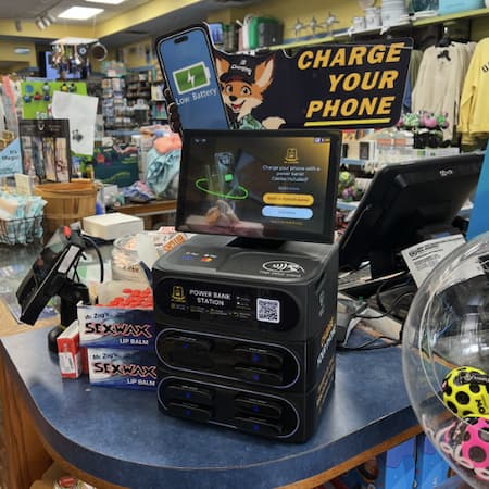 Case study: Phone Charging Station in a Kite Shop